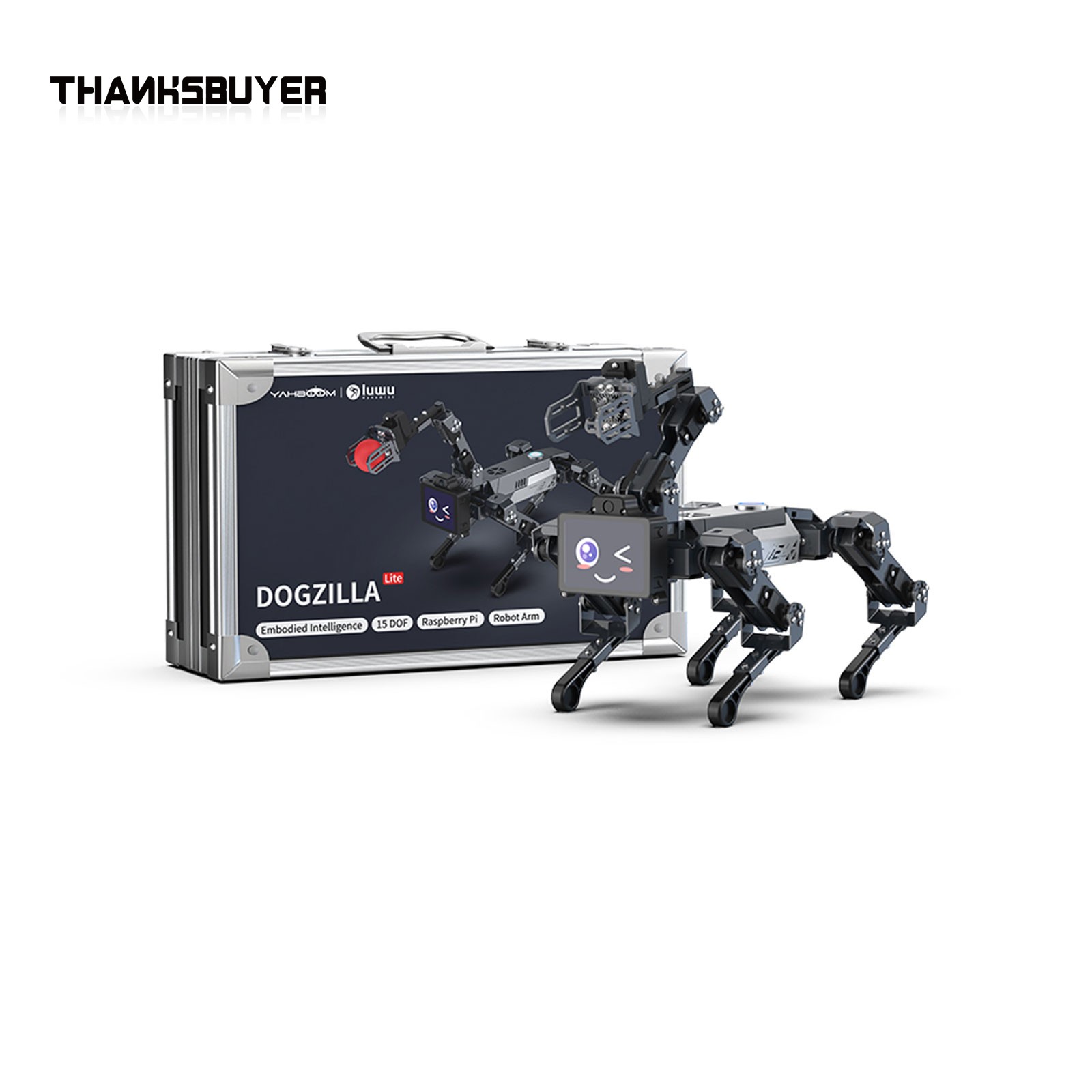 3DOF robotic arm on the robot dog