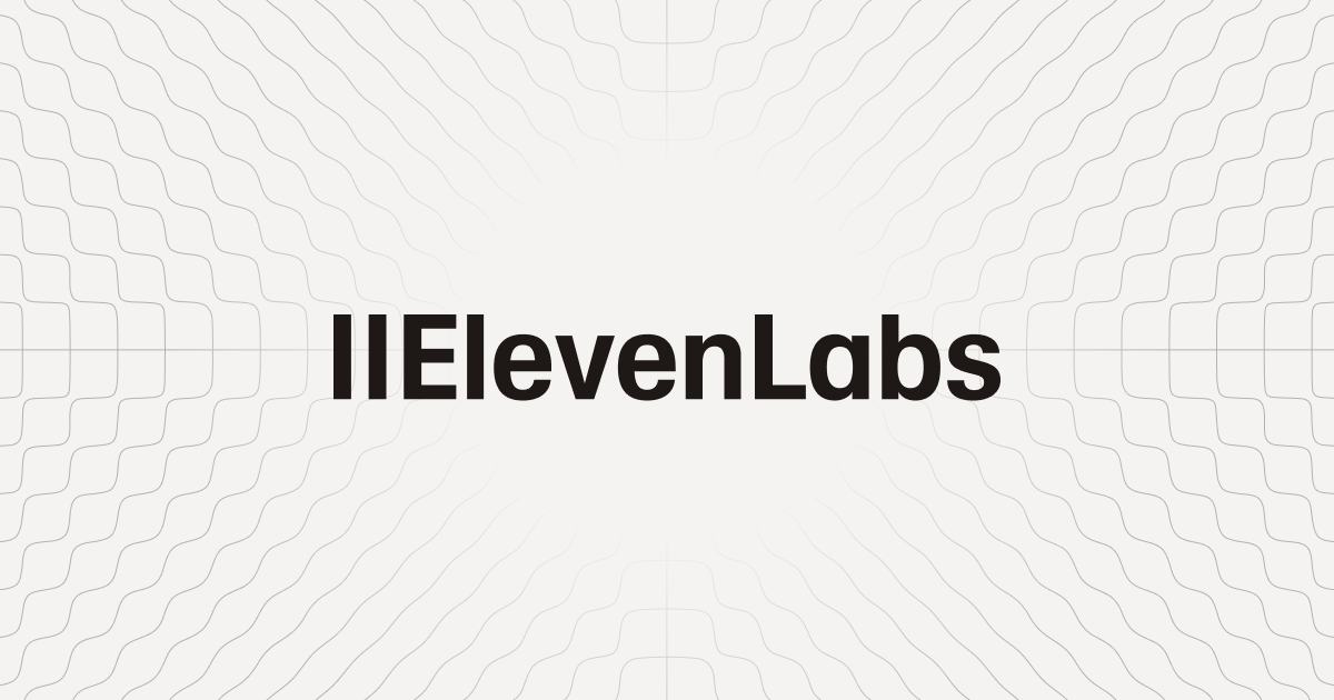 ElevenLabs AI voice synthesis platform interface for text-to-speech and voice cloning