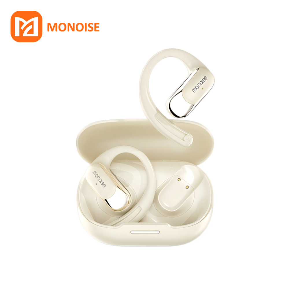 Monoise P-G2 open-ear AI translation earbuds